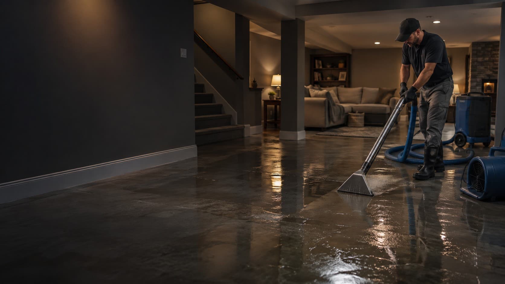 Placeholder hero image for a water-damaged interior in Greater Milwaukee